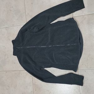 Black Old Navy Small Zip Up Fleece Sweater